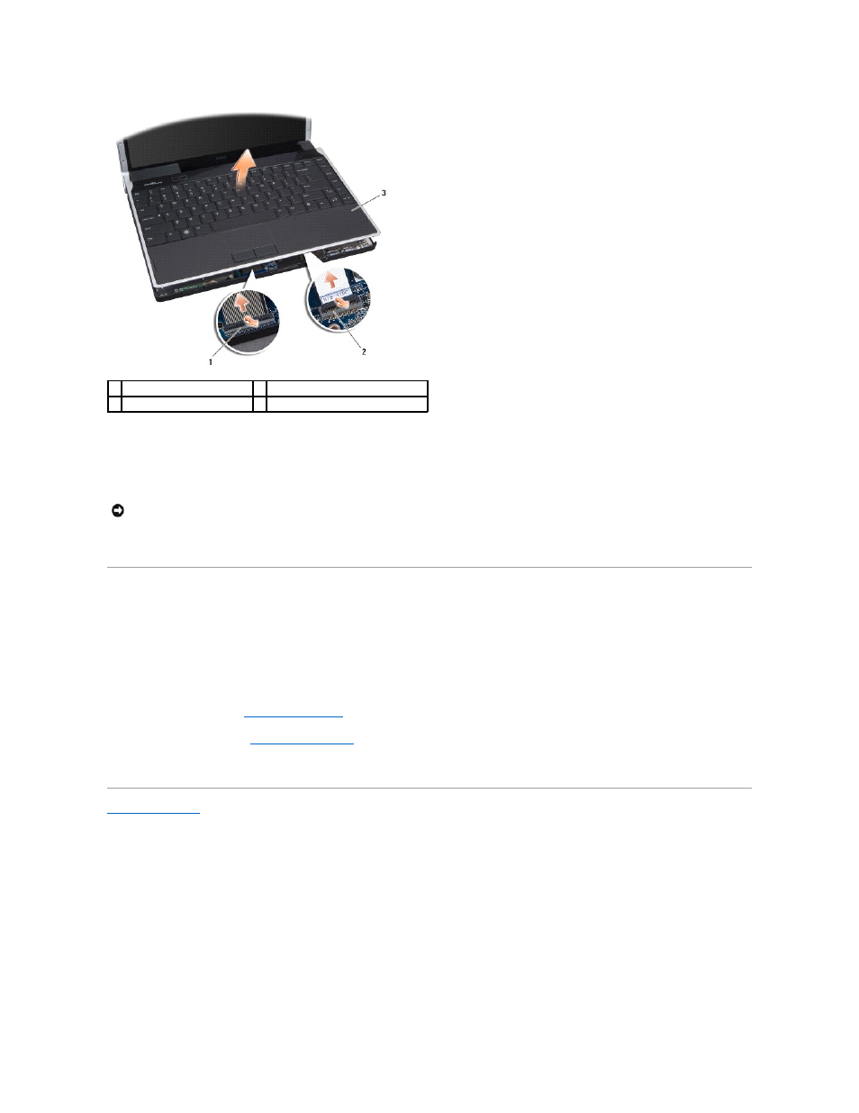Replacing the palm rest | Dell Studio XPS M1340 (Mid 2010) User Manual | Page 34 / 39