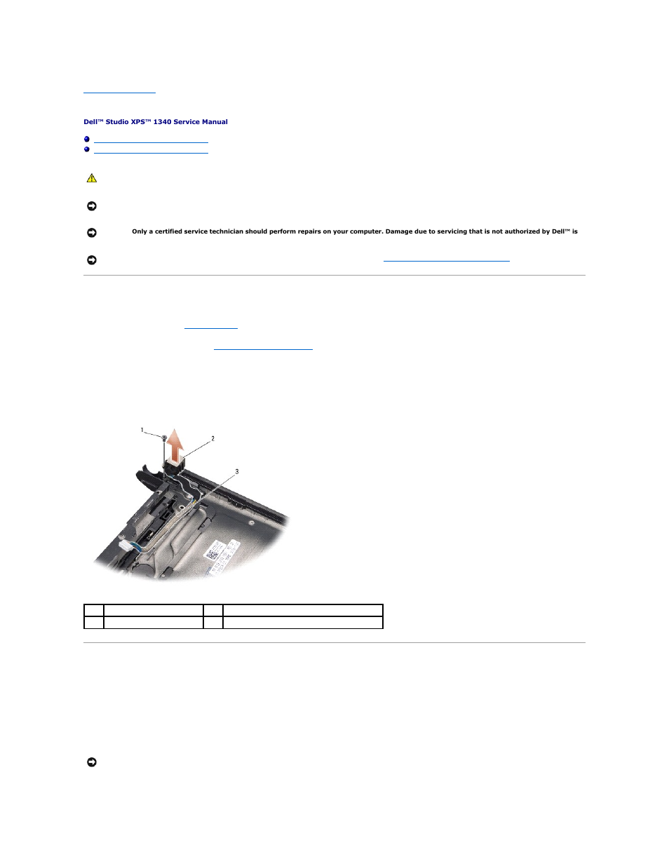 Ac adapter connector, Removing the ac adapter connector, Replacing the ac adapter connector | Dell Studio XPS M1340 (Mid 2010) User Manual | Page 35 / 39
