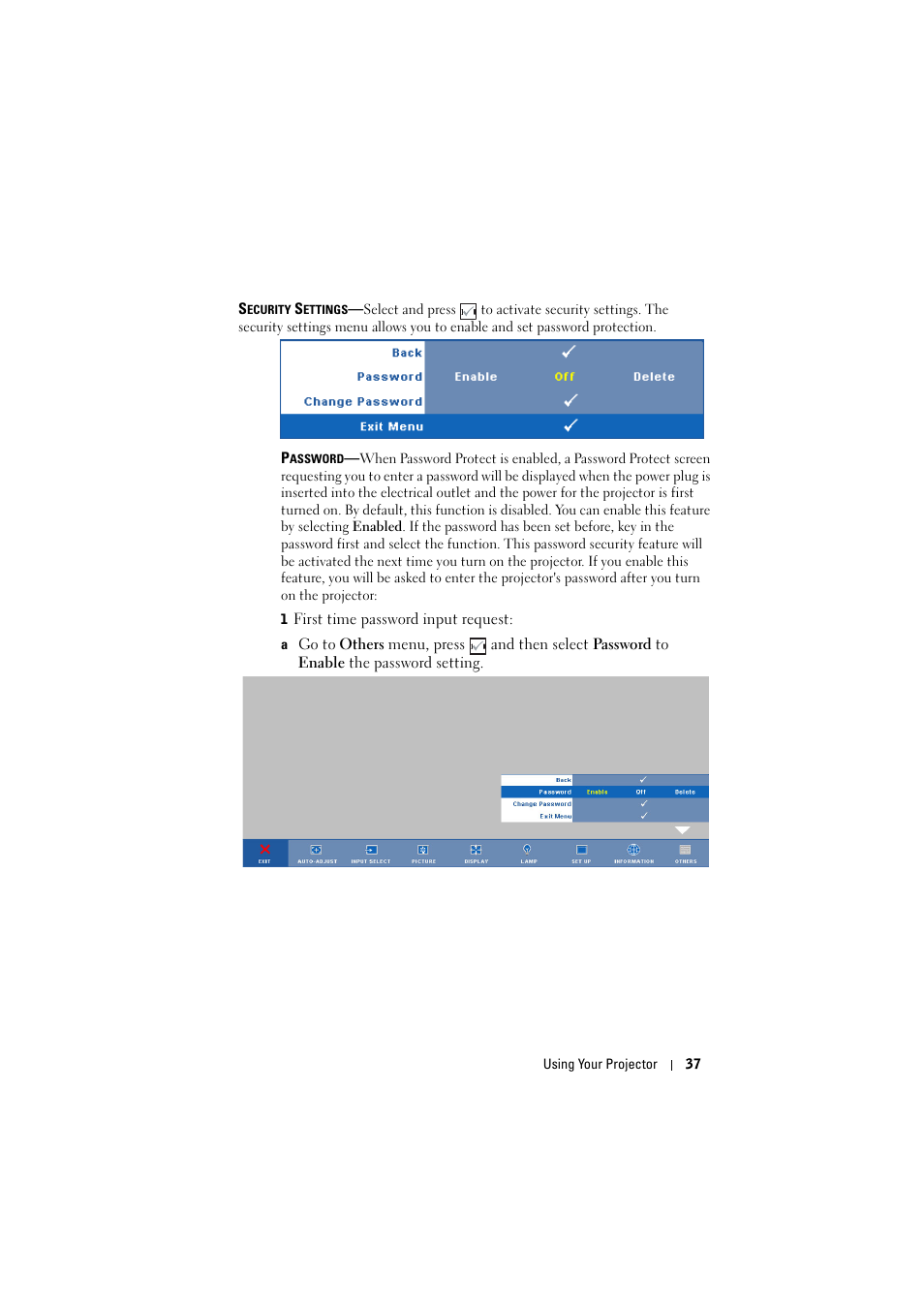 Dell M410HD Projector User Manual | Page 37 / 59