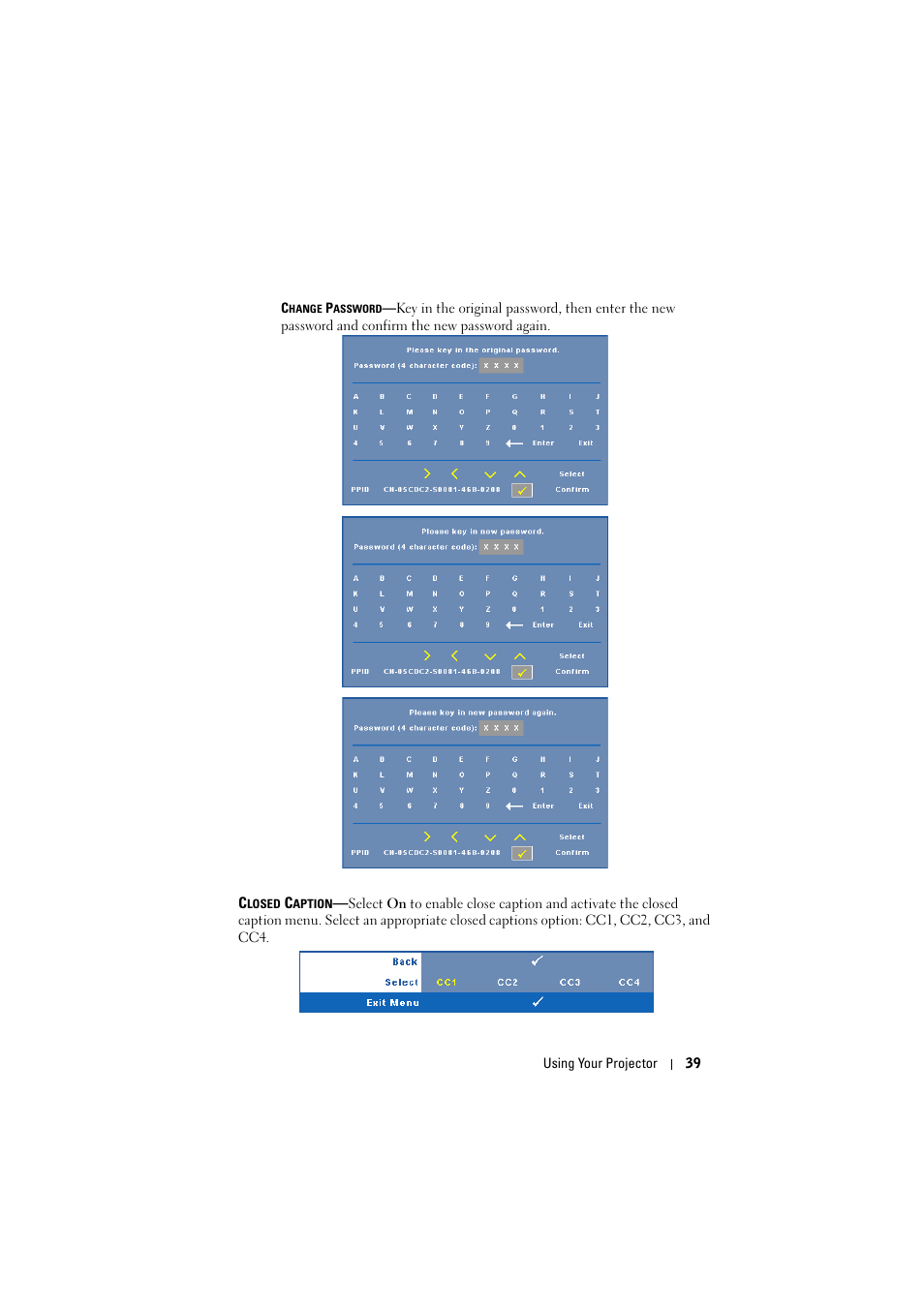Dell M410HD Projector User Manual | Page 39 / 59