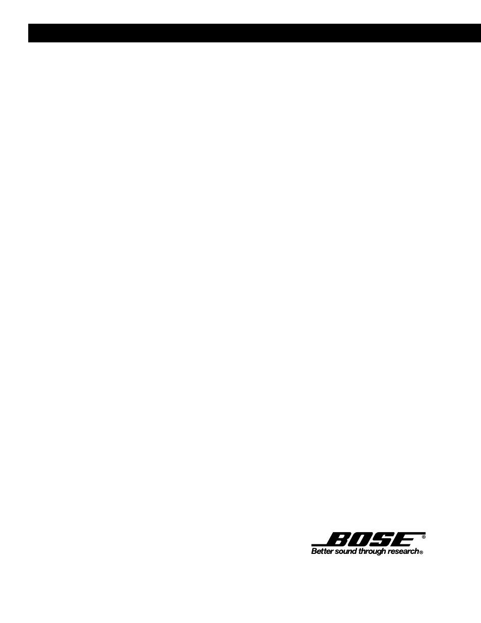 Bose Acoustimass 3 Series User Manual | Page 17 / 17