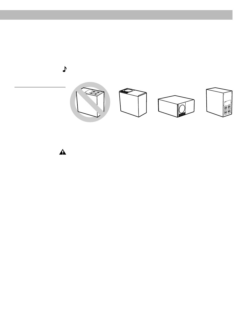 Selecting a location for the acoustimass, Module, Using the cables correctly | Setting up your acoustimass, 3 speaker system | Bose Acoustimass 3 Series User Manual | Page 7 / 17