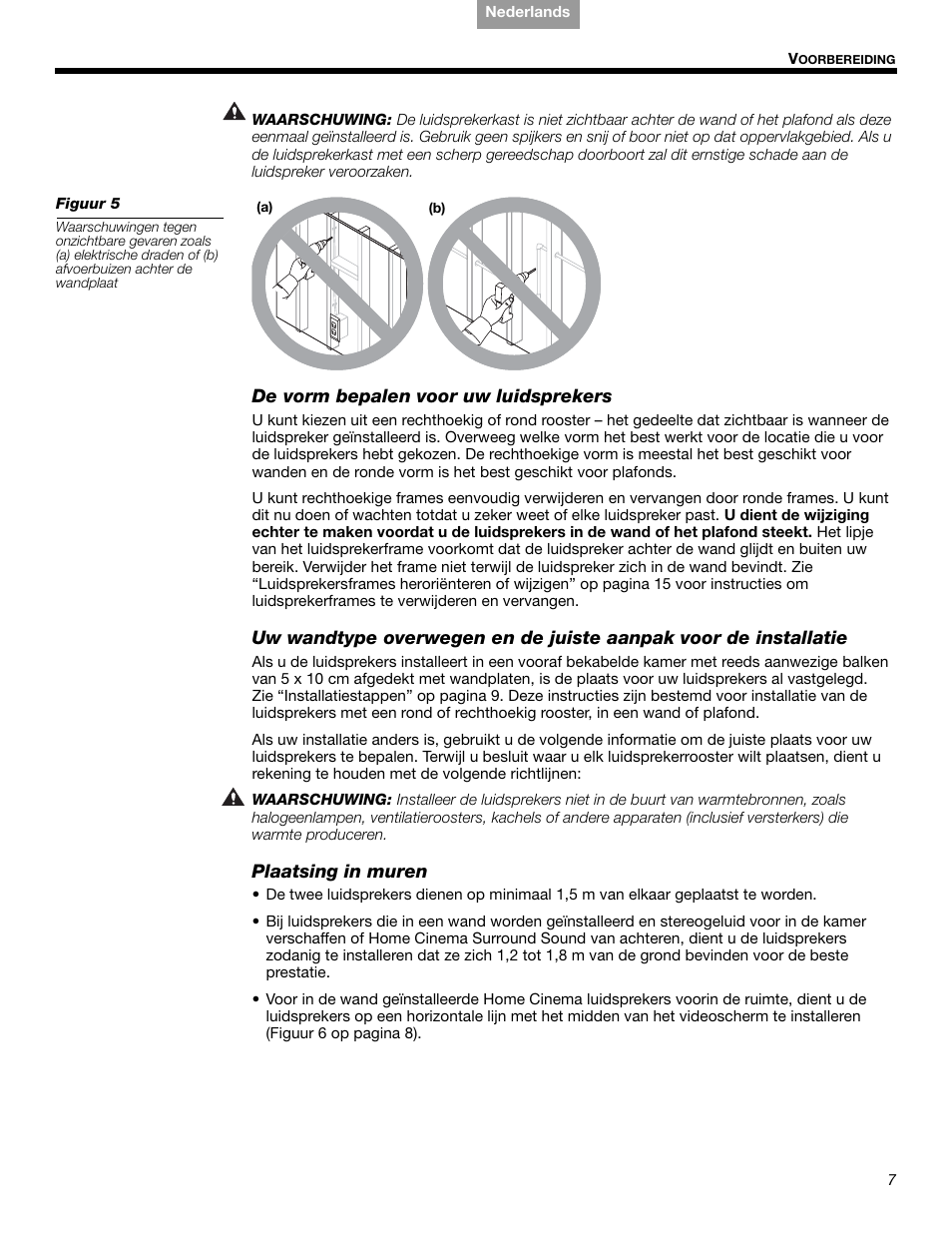 Bose VIRTUALLY INVISIBLE 191 User Manual | Page 119 / 144