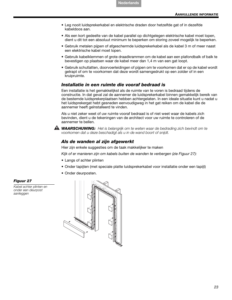 Bose VIRTUALLY INVISIBLE 191 User Manual | Page 135 / 144