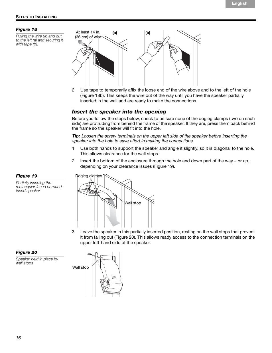 Bose VIRTUALLY INVISIBLE 191 User Manual | Page 16 / 144