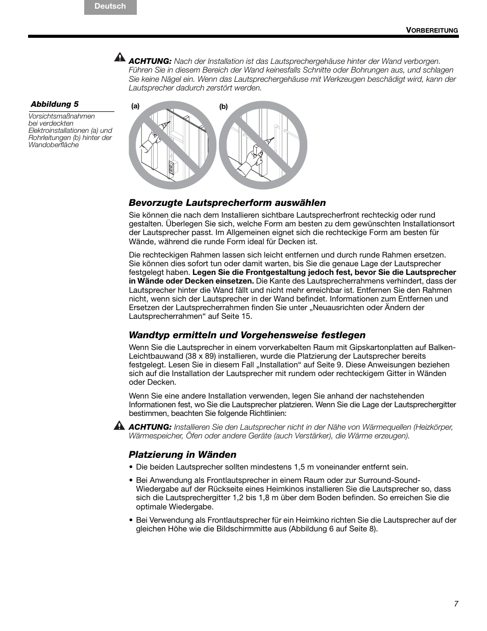 Bose VIRTUALLY INVISIBLE 191 User Manual | Page 35 / 144
