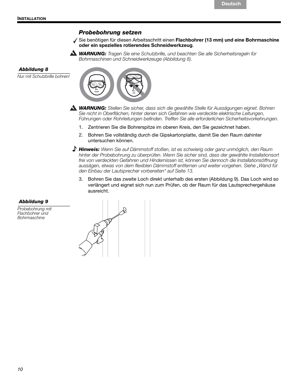 Bose VIRTUALLY INVISIBLE 191 User Manual | Page 38 / 144