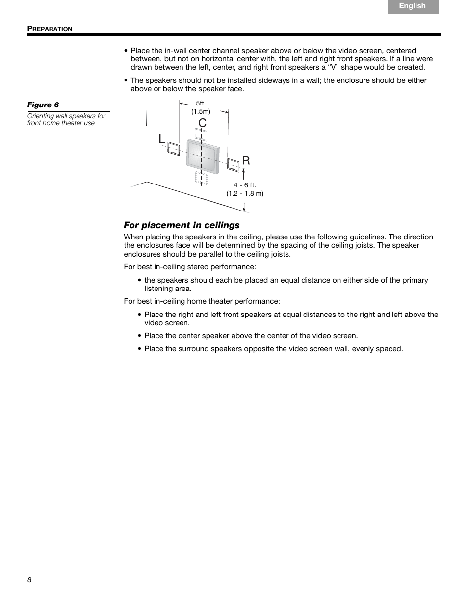 Bose VIRTUALLY INVISIBLE 191 User Manual | Page 8 / 144