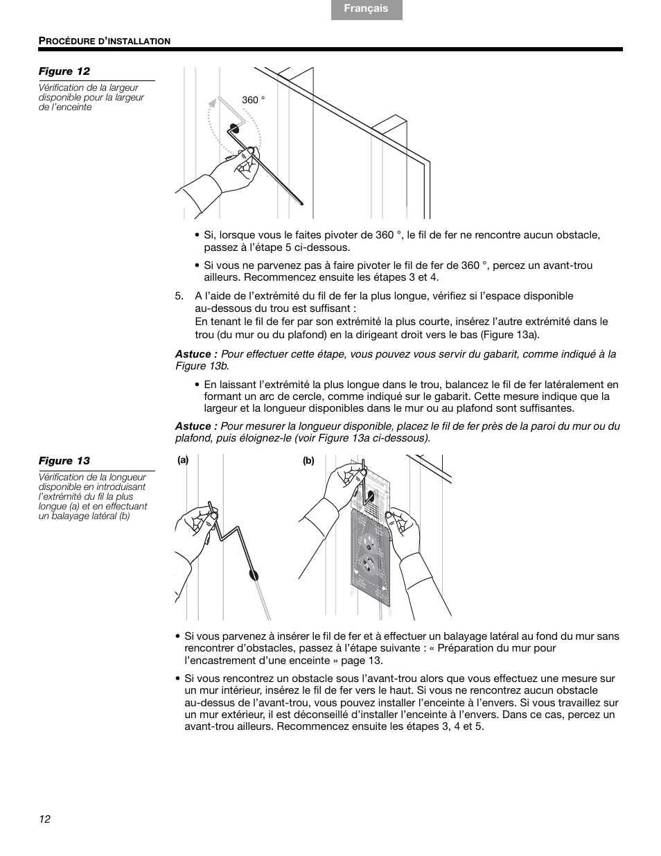 12   p | Bose VIRTUALLY INVISIBLE 191 User Manual | Page 96 / 144