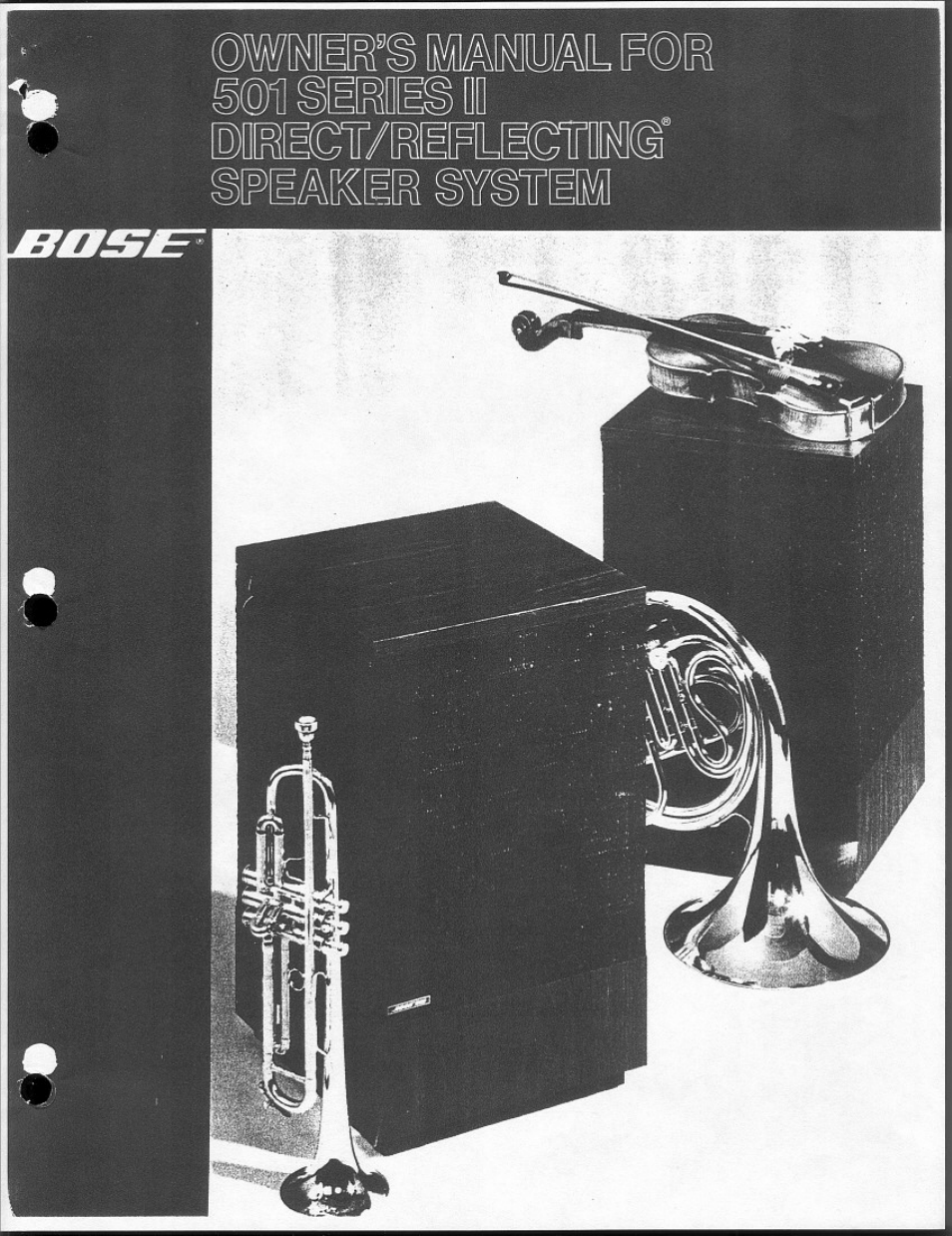 Bose 501s User Manual | 8 pages