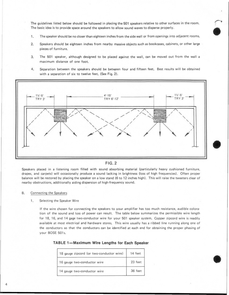 Bose 501s User Manual | Page 4 / 8