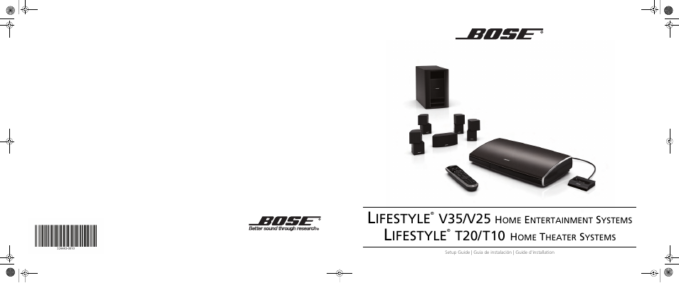 Bose LIFESTYLE AM324443 User Manual | 18 pages