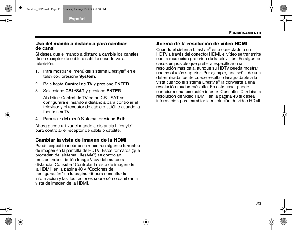 Bose Lifestyle V30 User Manual | Page 105 / 208