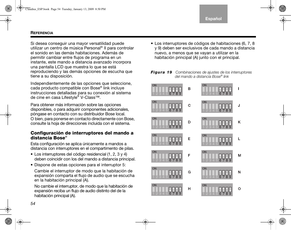 Bose Lifestyle V30 User Manual | Page 126 / 208