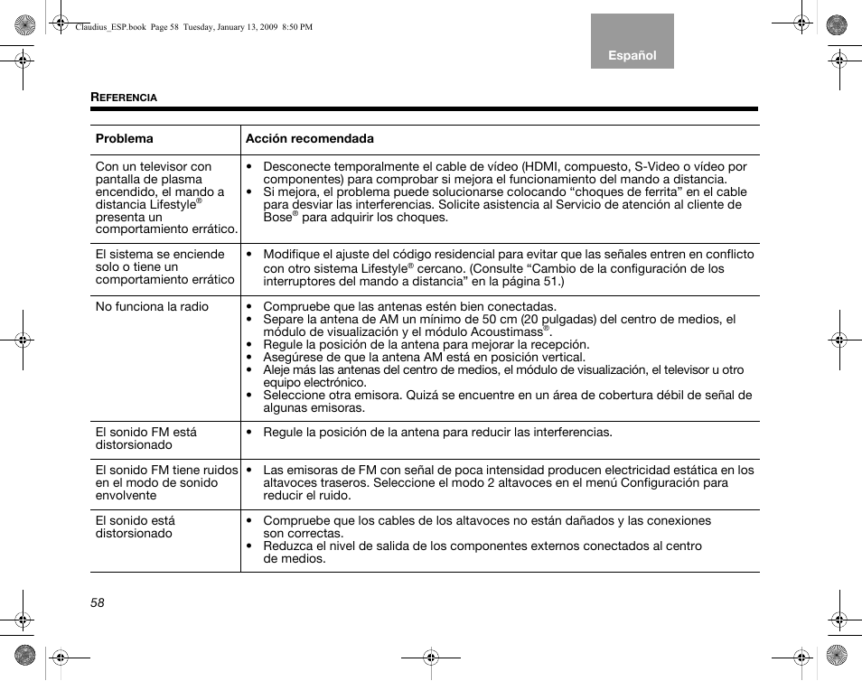 Bose Lifestyle V30 User Manual | Page 130 / 208