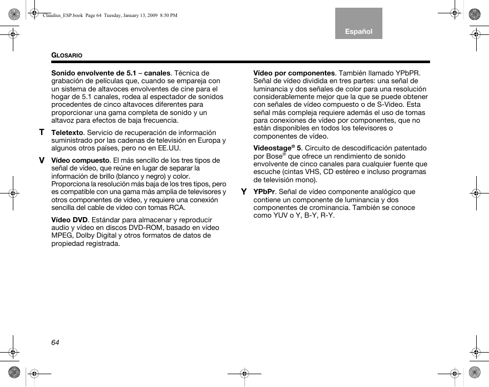 Bose Lifestyle V30 User Manual | Page 136 / 208