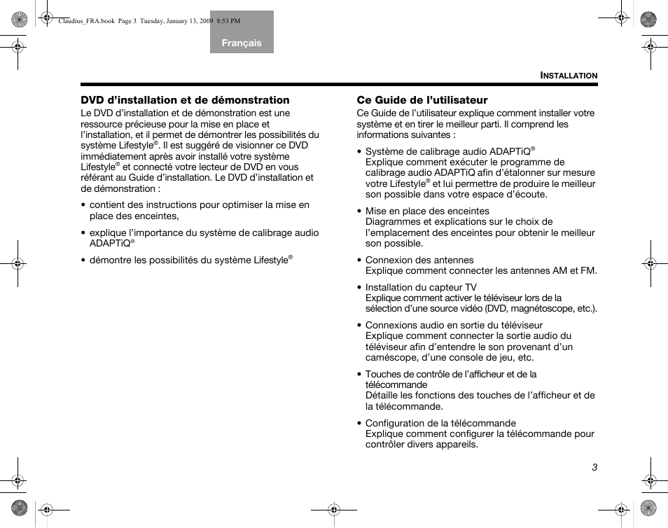 Bose Lifestyle V30 User Manual | Page 143 / 208