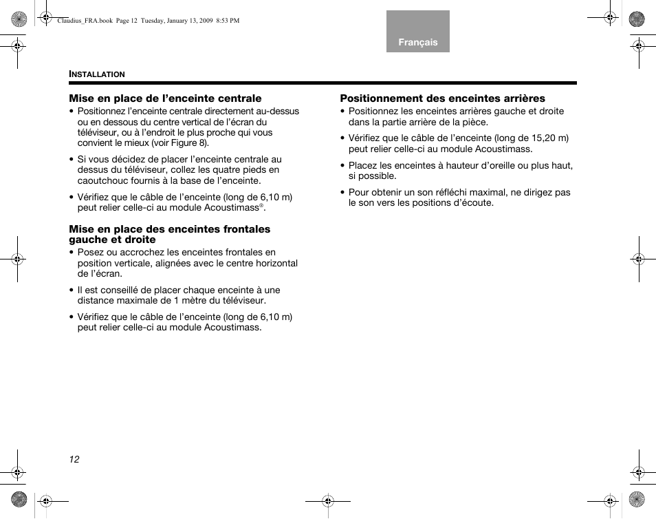 Bose Lifestyle V30 User Manual | Page 152 / 208