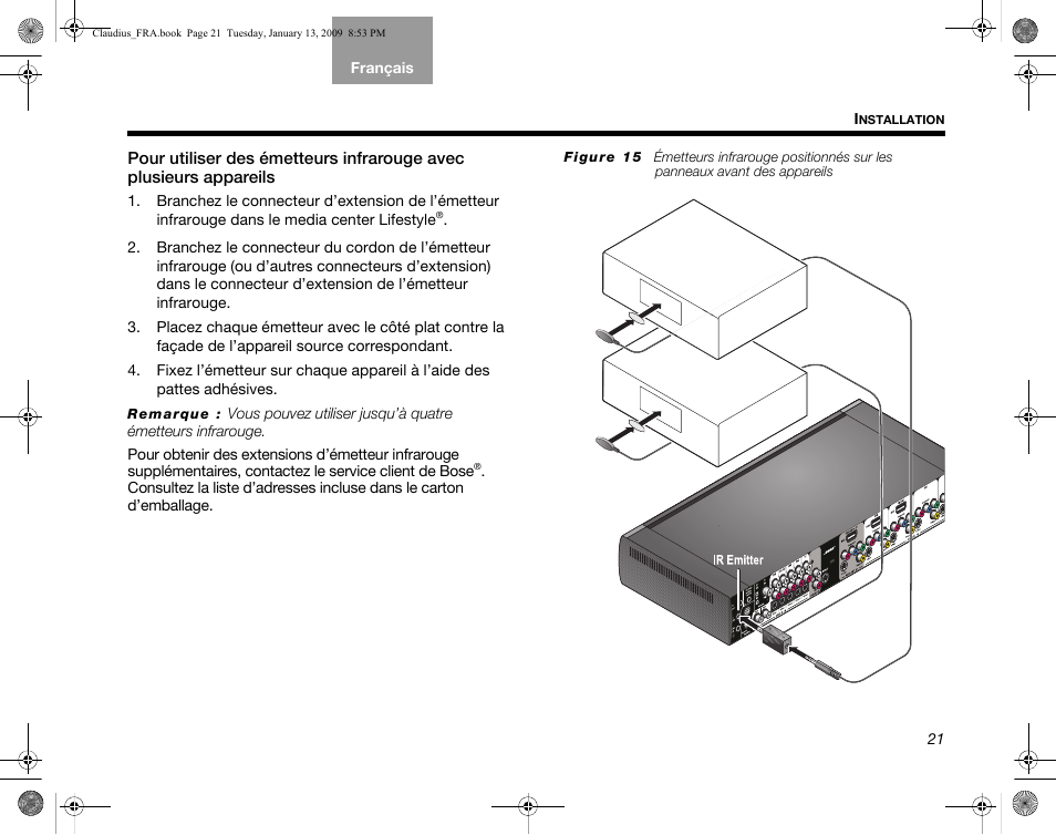 Bose Lifestyle V30 User Manual | Page 161 / 208