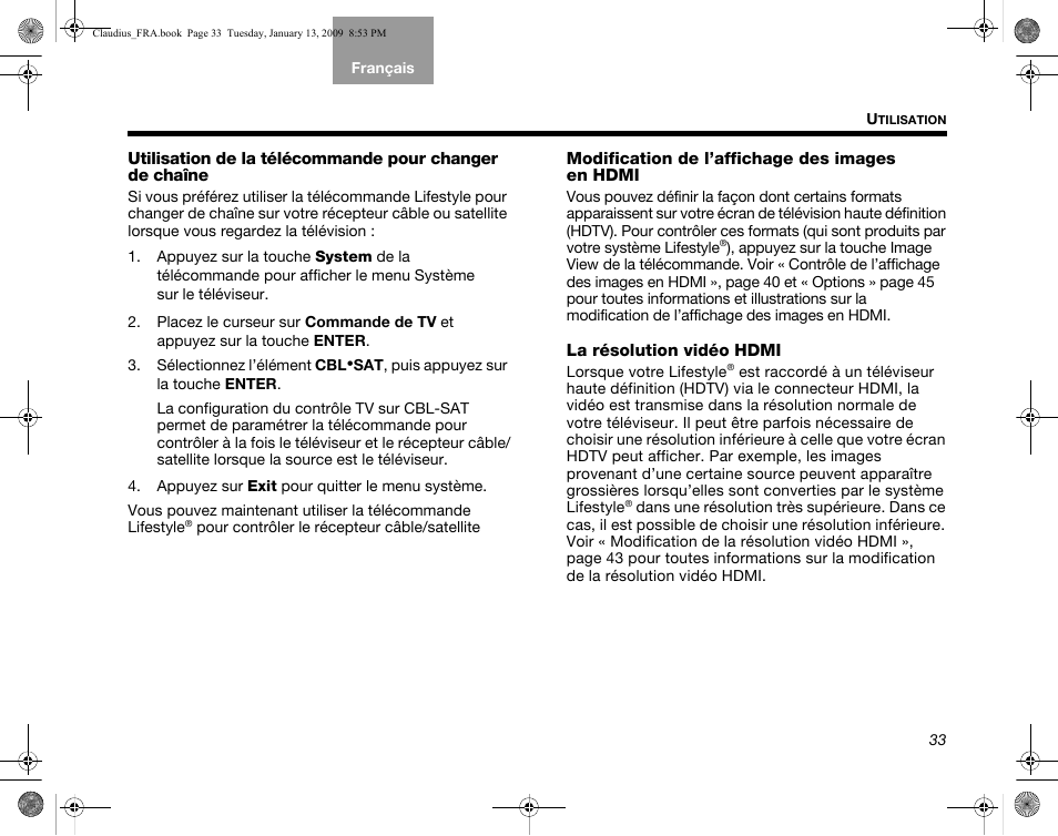 Bose Lifestyle V30 User Manual | Page 173 / 208