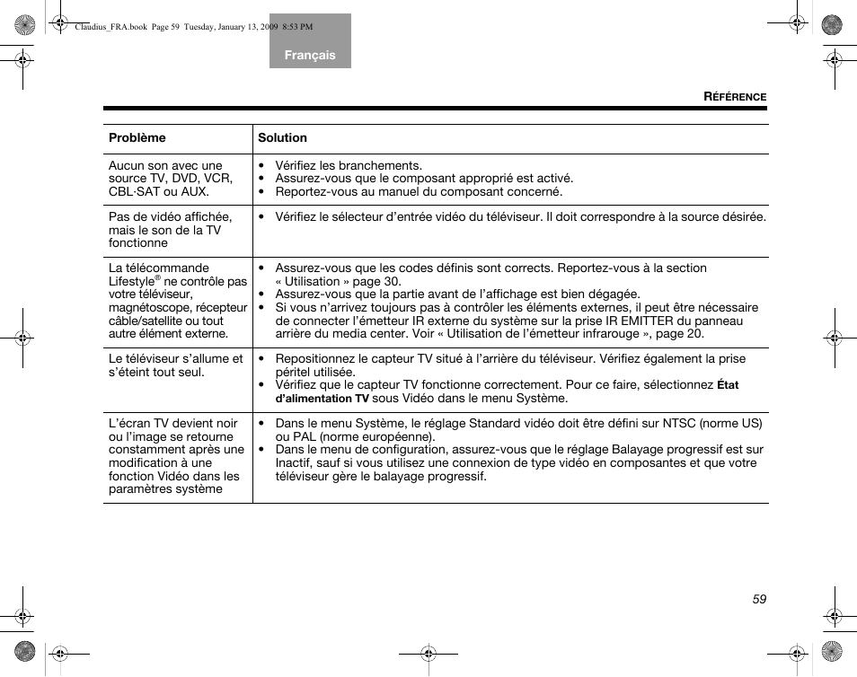 Bose Lifestyle V30 User Manual | Page 199 / 208