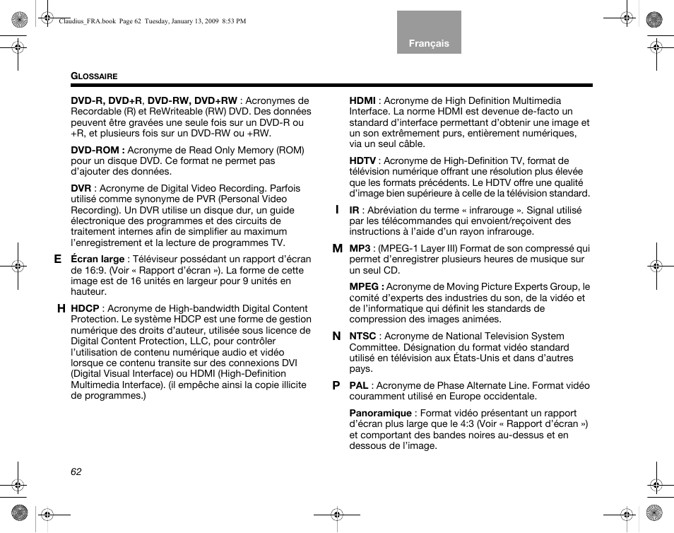 Bose Lifestyle V30 User Manual | Page 202 / 208