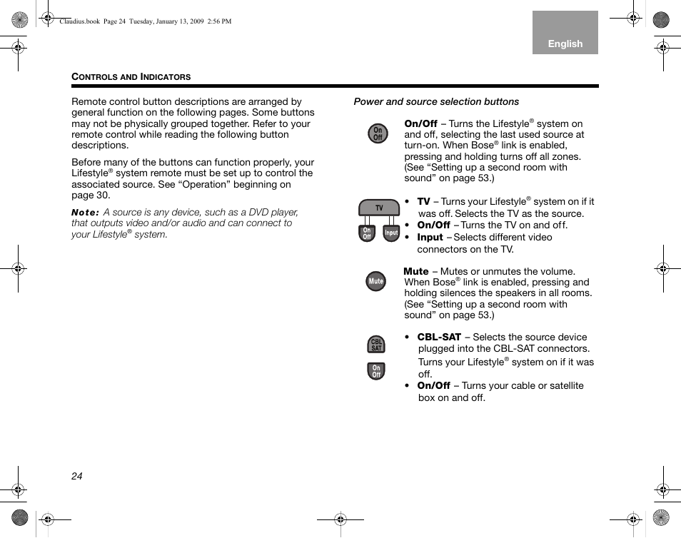 Bose Lifestyle V30 User Manual | Page 28 / 208