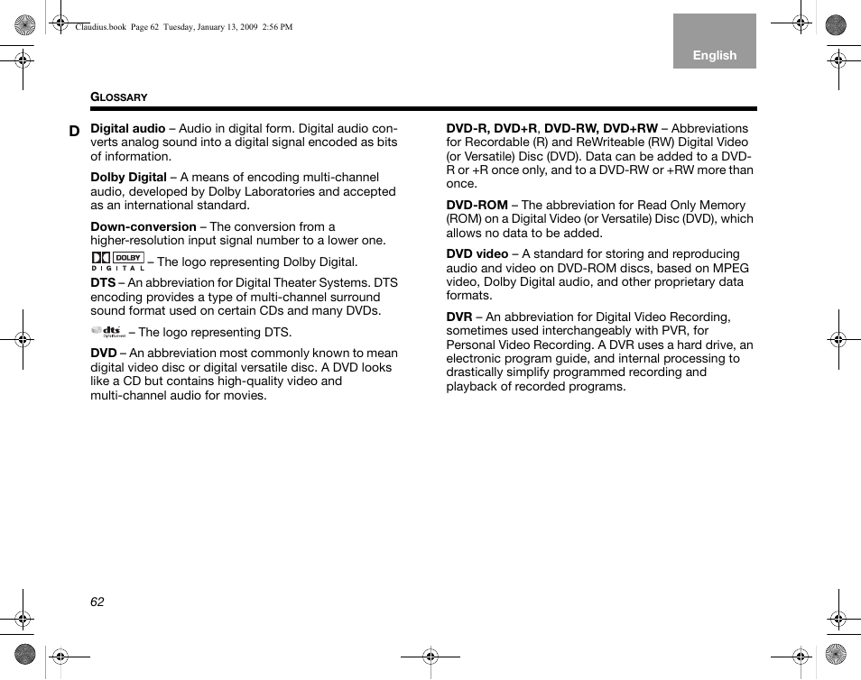 Bose Lifestyle V30 User Manual | Page 66 / 208