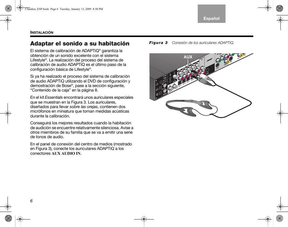 Adaptar el sonido a su habitación | Bose Lifestyle V30 User Manual | Page 78 / 208