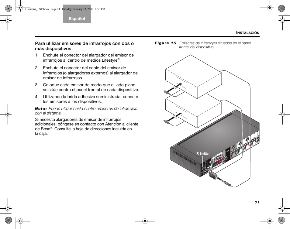 Bose Lifestyle V30 User Manual | Page 93 / 208