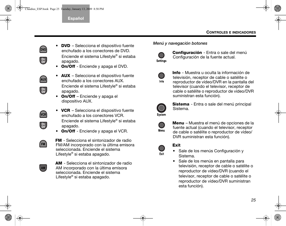 Bose Lifestyle V30 User Manual | Page 97 / 208