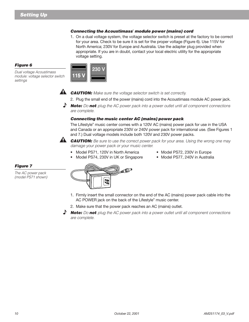 Bose AM251774 User Manual | Page 12 / 29