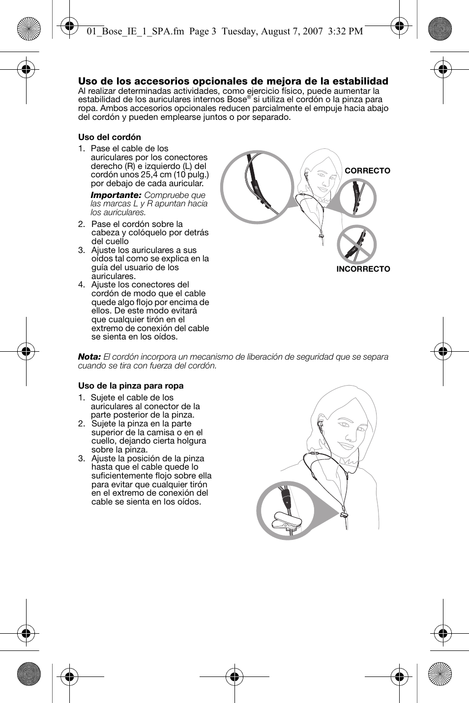 Bose In-Ear Headphones User Manual | Page 16 / 55