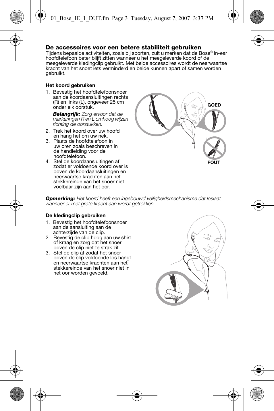 Bose In-Ear Headphones User Manual | Page 28 / 55