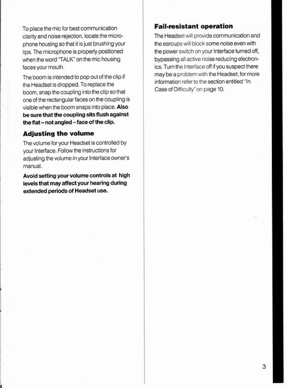 Fail-resistant operation | Bose X User Manual | Page 5 / 16