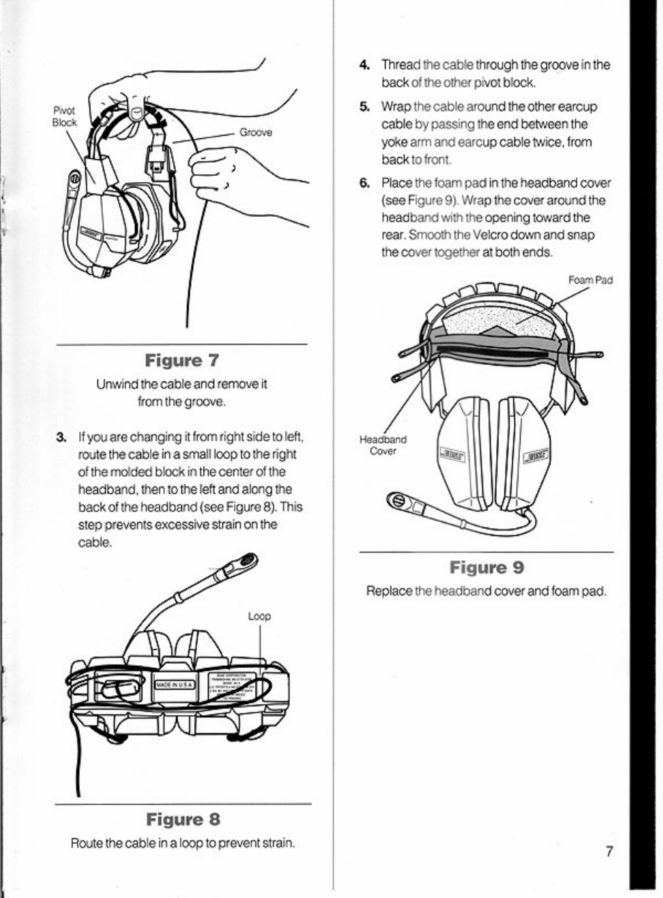 Figure 7, Figure 8, Figure 9 | Bose X User Manual | Page 9 / 16