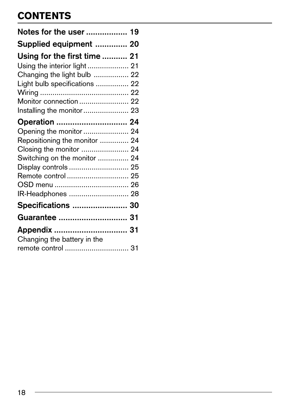 Blaupunkt IVMR-7001 User Manual | Page 3 / 17