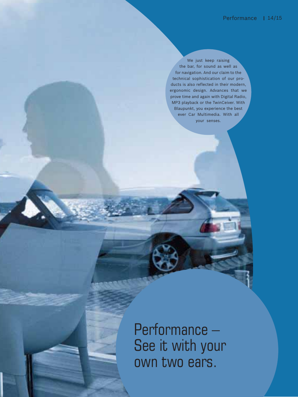 Performance – see it with your own two ears | Blaupunkt Car Multimedia User Manual | Page 15 / 92