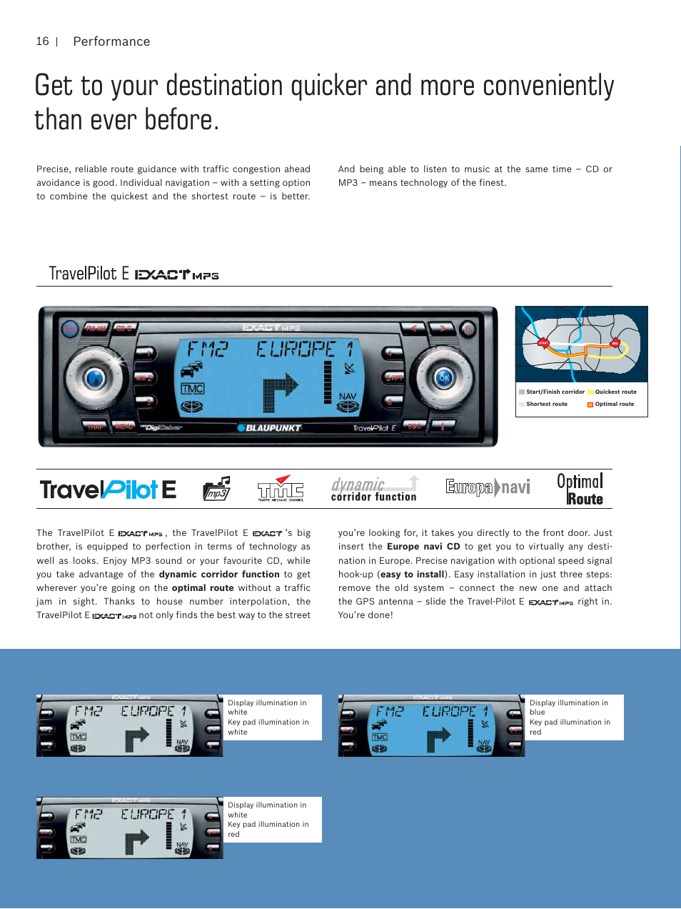 Performance | Blaupunkt Car Multimedia User Manual | Page 16 / 92