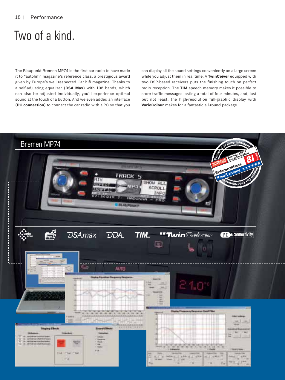 Two of a kind, Bremen mp74 | Blaupunkt Car Multimedia User Manual | Page 18 / 92