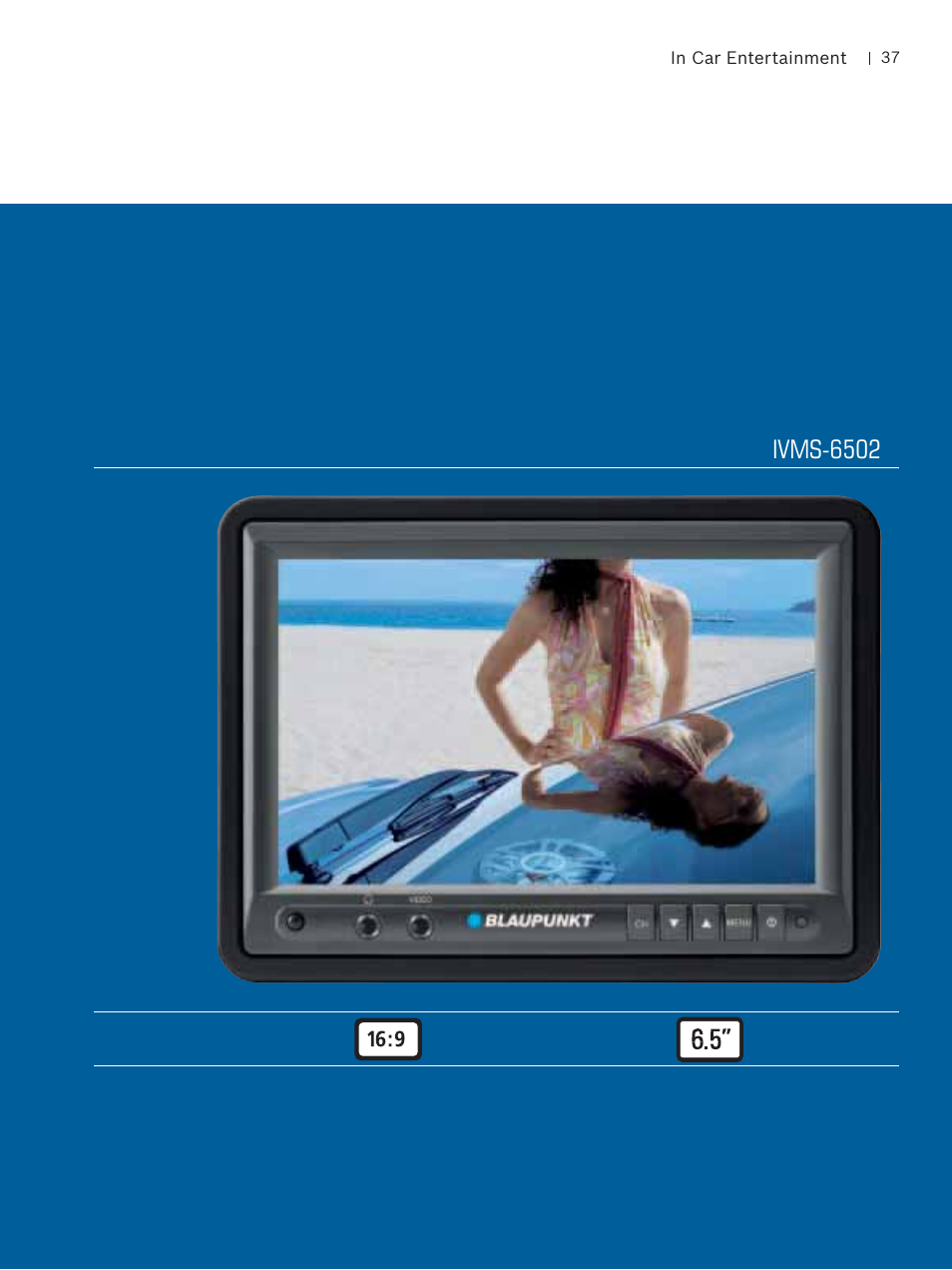 Ivms-6502 | Blaupunkt Car Multimedia User Manual | Page 37 / 92