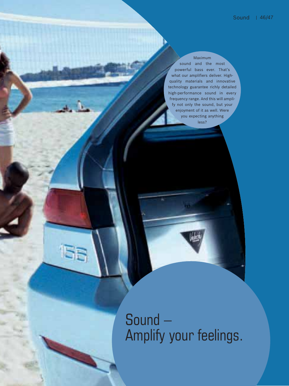 Sound – amplify your feelings | Blaupunkt Car Multimedia User Manual | Page 47 / 92