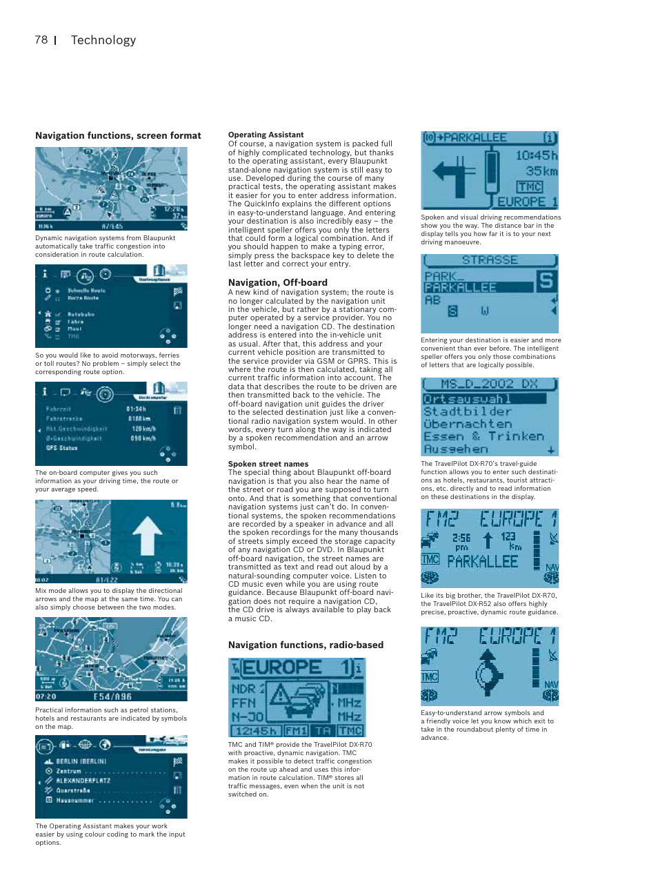 Technology | Blaupunkt Car Multimedia User Manual | Page 78 / 92