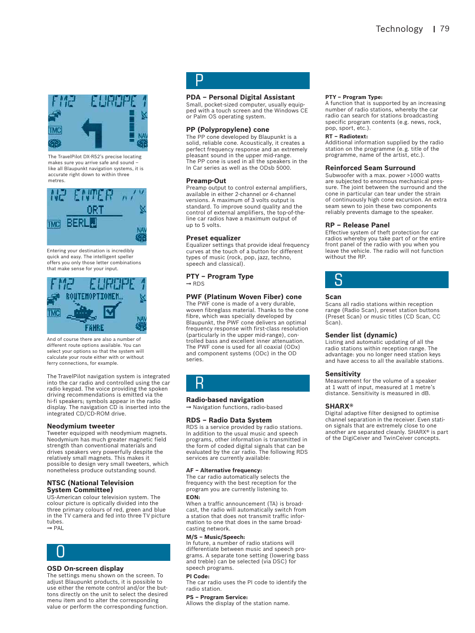 Technology | Blaupunkt Car Multimedia User Manual | Page 79 / 92