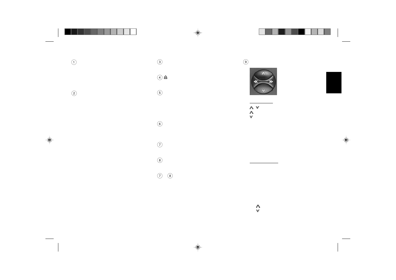 Quick reference | Blaupunkt FREIBURG RCM 148 User Manual | Page 5 / 23