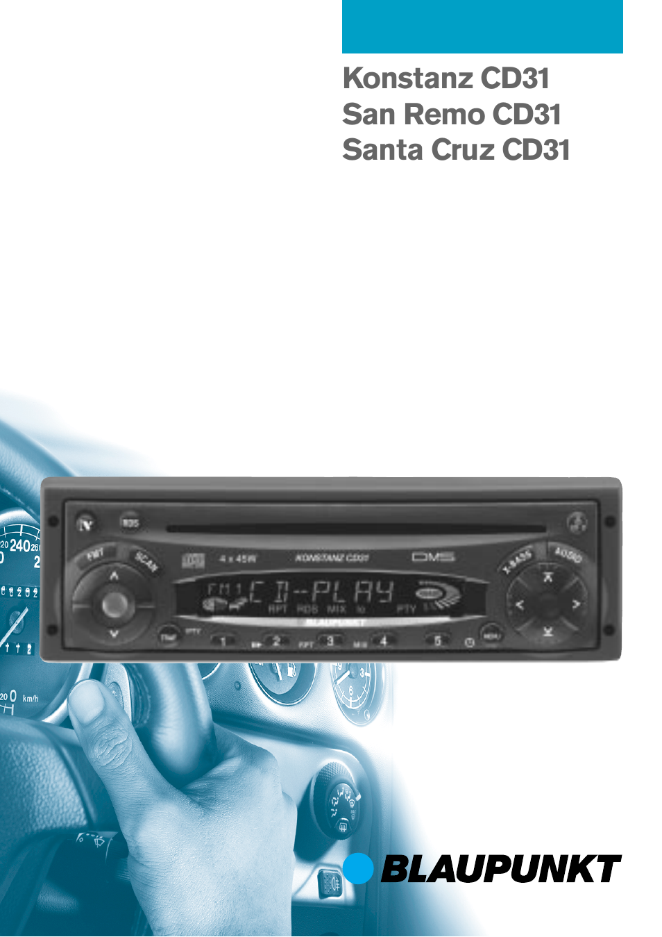 Blaupunkt Santa Cruz CD31 User Manual | 23 pages