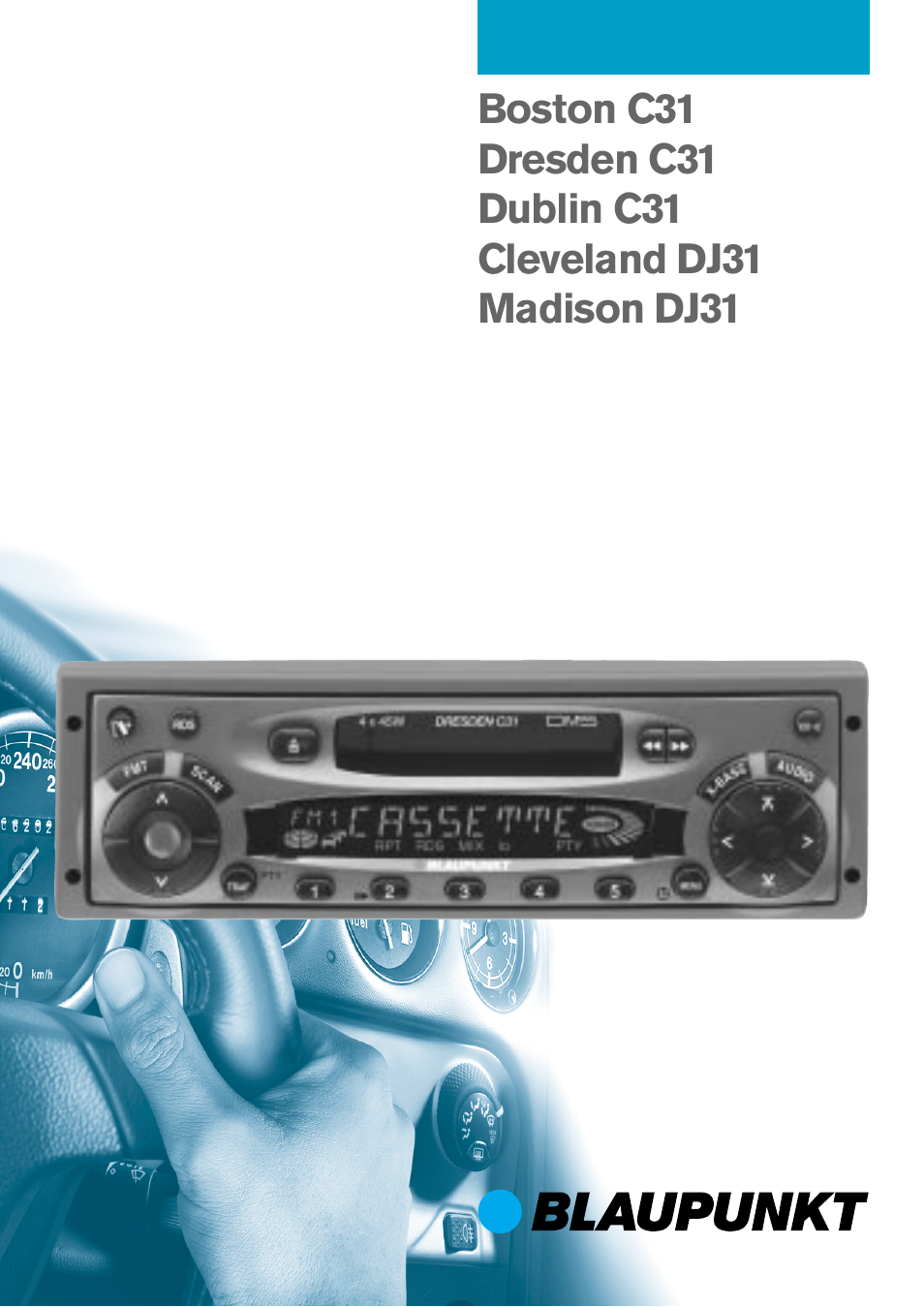 Blaupunkt Cleveland DJ31 User Manual | 23 pages