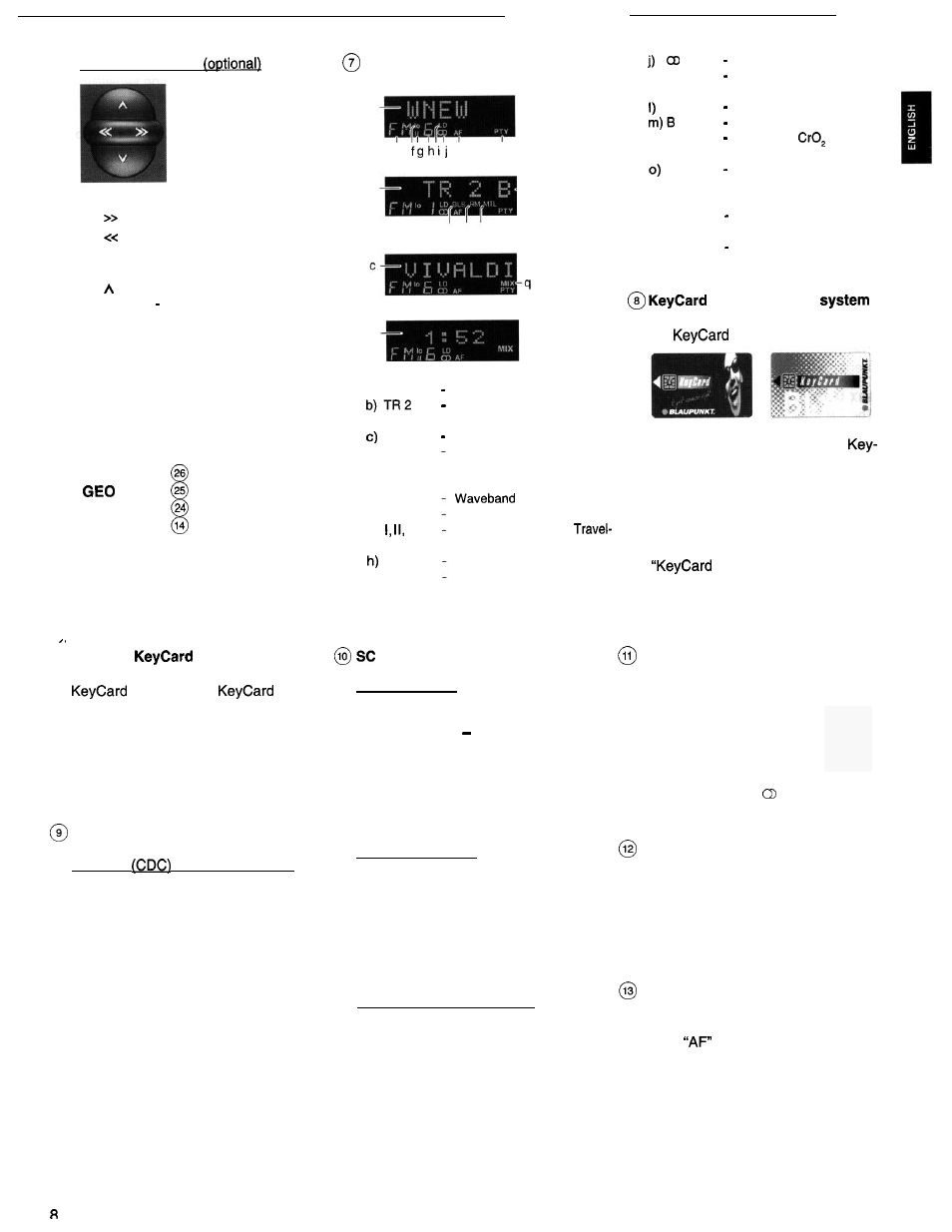 Blaupunkt Sydney RCM 126 User Manual | Page 4 / 18