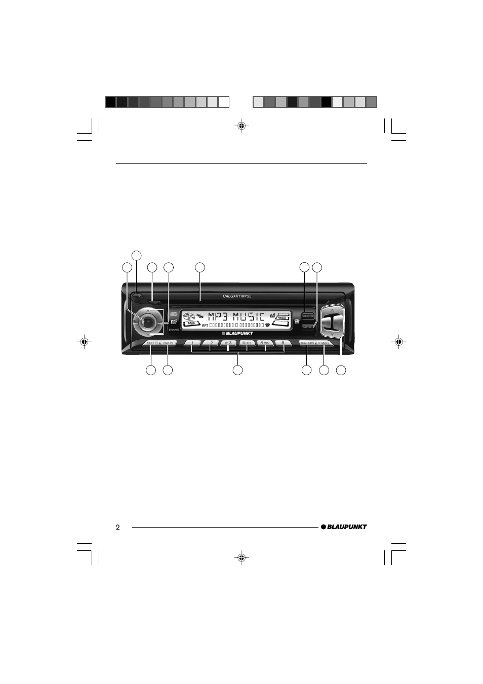 Blaupunkt 7 645 190 310 User Manual | Page 2 / 37