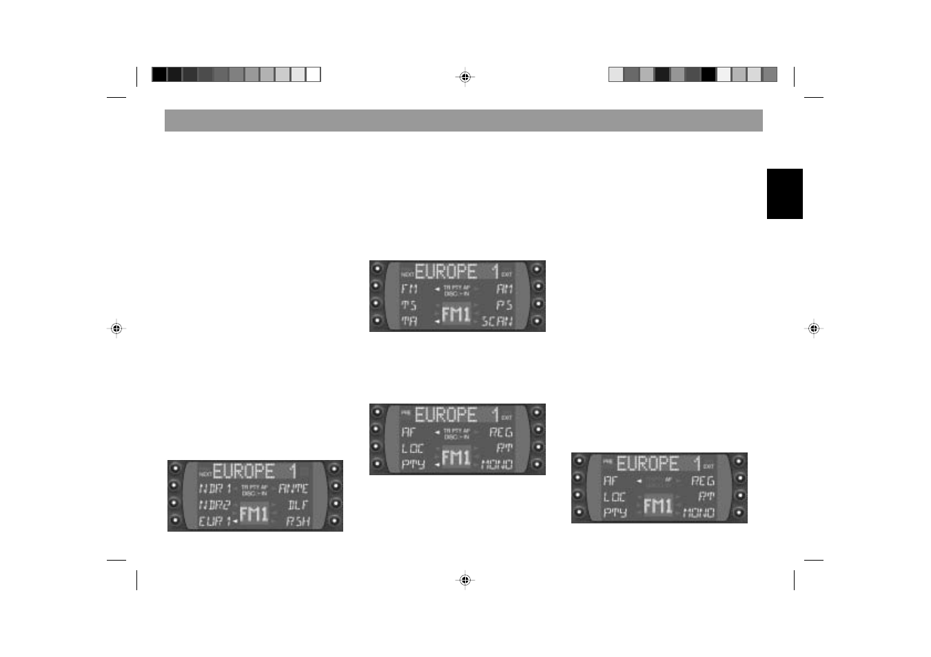 Radio operation with rds ( r adio d ata s ystem) | Blaupunkt SAN FRANCISCO RDM 169 User Manual | Page 20 / 45